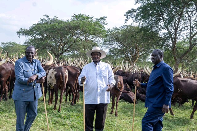 Museveni Breaks Silence With Shocking Message After Raila, Ruto Visit